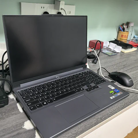 A Lenovo Legion gaming laptop on a desk, used as a representative gaming laptop buying guide cover.