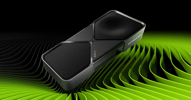 Official NVIDIA GeForce RTX 5070 Ti product-family image.