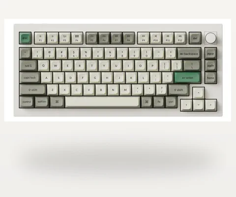 Keychron Q1 Max wireless mechanical keyboard.
