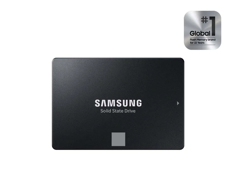 Samsung 870 EVO 2.5-inch SATA SSD.